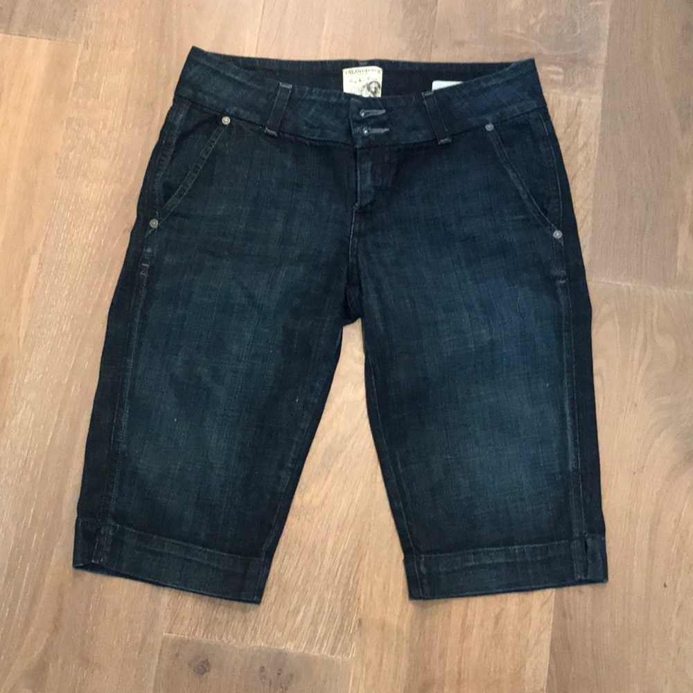Dylan George Bermuda Jean shorts